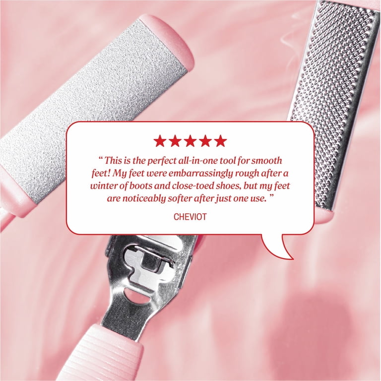 2 pack) ONYX Professional Callus Miracle 3 Step Pedi Tool