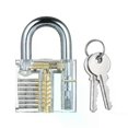 thumbnail image 3 of 8 PCS Visible Practice Lock Set Transparent Padlock Tubular Lock Picking Training Locksmith Tools Lockpicking Set for Beginners, 3 of 5