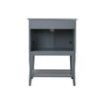 thumbnail image 4 of Elegant Lighting VF2101 Mason 24" Free Standing Single Basin Vanity Set - Grey, 4 of 7