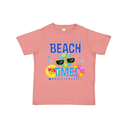 

Inktastic Beach Time Summer Vacation Trip Gift Toddler Boy or Toddler Girl T-Shirt