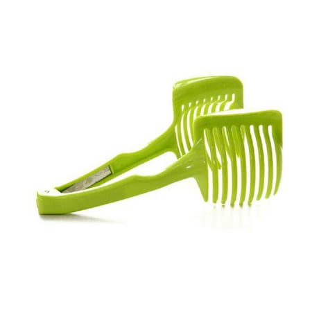 

BOOYOU Tomato Slicer Lemon Cutter Kitchen Utensils Multipurpose Handheld Fruit Tong