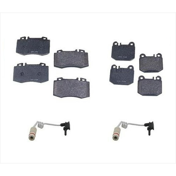 Fits 00-03 Mercedes Benz ML55 02-05 ML500 Front & Rear Brake Pads