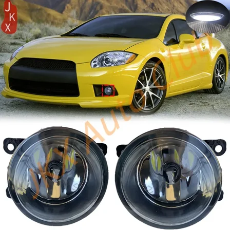 2PCS Bumper LED Fog Lights Lamps Fit For Mitsubishi 2006-2012 Eclipse/Endeavor