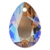 Swarovski Crystal, #6433 Pear Cut Pendant 16mm, 1 Piece, Light Colorado Topaz Shimmer