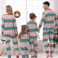 thumbnail image 4 of Holiday Family Pajamas Matching Sets Holiday Nightwear Household Sleepwear Sets Long Sleeve Pjs, 4 of 8
