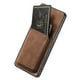 thumbnail image 2 of For Huawei Mate 70 Case Retro Leather TPU Phone Back Cover with Detachable Card Slot - Green, 2 of 5