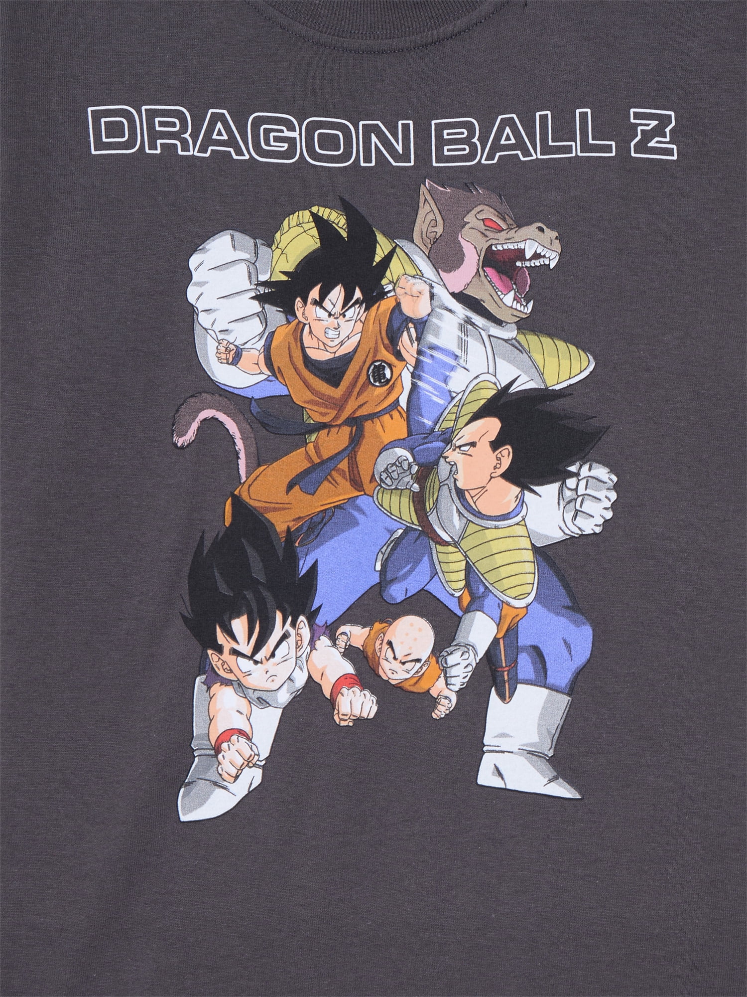 Dragon Ball Z Boys Cotton Graphic Tee with Short Sleeves, 2-Pack, Sizes XS-2XL