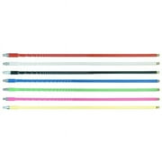 FIRESTIK - FS5-BL 5 FOOT HEAVY DUTY 1,000 WATT TOP LOADED 5/8 WAVE CB ANTENNA WITH 3/8"X24" THREADED BASE IN BRIGHT BLUE