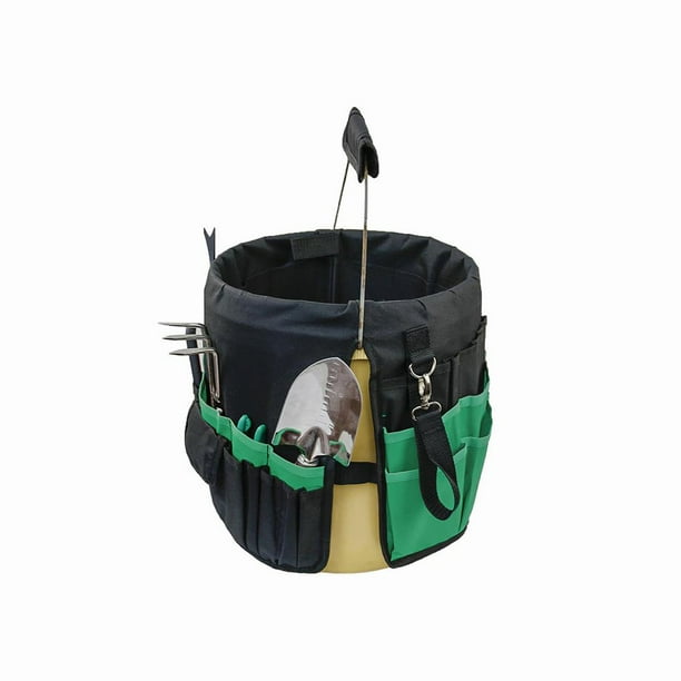 Cubo Organizador Multifuncional Ahorro De Espacio Resistente Al Desgaste Herramientas De Recorte De Jardín A Prueba De Agua Bolsa De Almacenamiento Para Jardinero Hogar Electricistas 42 Bolsillos Speravity TO005305-02