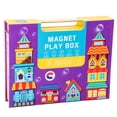 thumbnail image 1 of Children's Fun Magnetic Sticker Game Box Transportation Marine Building Puzzle Music Cartoon Magnetic Puzzle Early Education Educational Toys, 1 of 7