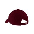 thumbnail image 2 of Top Headwear Brushed Twill Low Profile Cap - Maroon, 2 of 2