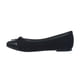 thumbnail image 3 of Zapato Mujer De Piso Flats Con Moño Cómodos Negro negro 23 Incógnita 109D13, 3 of 7