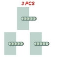 thumbnail image 1 of Desktop Fixed USB Cable Organizer Wire Winder Silicone Storage Hub Self-adhesive Storage Cord Clip Home Office Style A 3pcs, 1 of 6