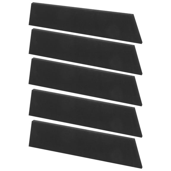 Tineasur Household Cleaning Squeegee 5 Pieces Black EVA Window Cleaner Tool for Effortless Glass and Cleaning