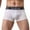 White, variant on GHSOHS Mens Underwear Briefs Fashion Letter Print Flex Waistband Shorts Large Size Comfort Comfort Briefs Underpants M Red