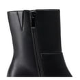 thumbnail image 2 of Women's Platform Ankle Boots Chunky High Heel Square Toe Gogo Booties Side Zipper Party Dress Shoes Comfortable, 2 of 7