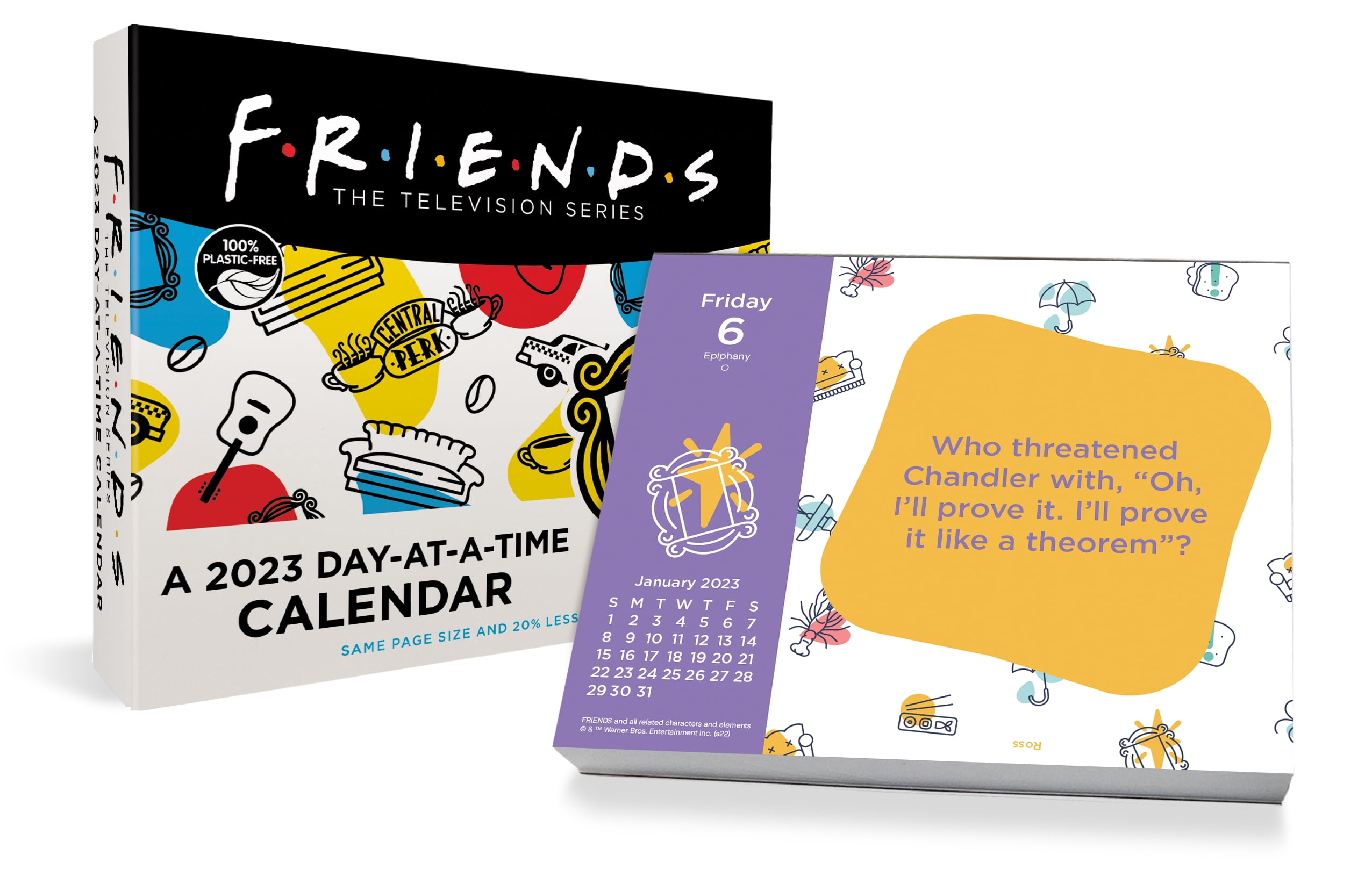 Trends International 2023 Friends Day-at-a-Time Box Calendar - Walmart.com