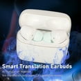 thumbnail image 4 of Language Translator Earbuds, Bluetooth5.3 Wirelesss Wearable Real Time Two Way Translator Device for 144 Languages Online Translation with APP and Power Display for IOS, 4 of 7