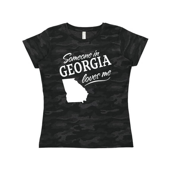 Inktastic Someone in Georgia Loves Me Women's T-Shirt