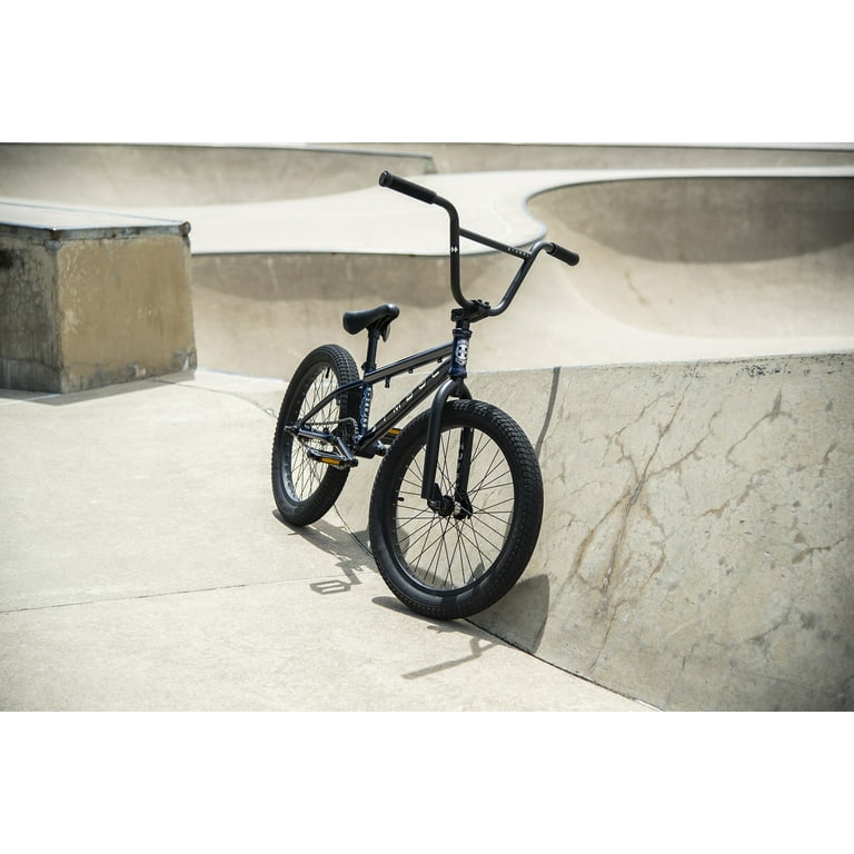 Huffy 20” Symbol BMX Freestyle Bike, Fits Riders 44”, Navy, Kids