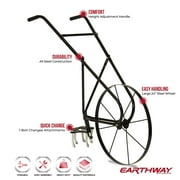 EarthWay Black High Wheel Garden Cultivator with Hilling and Furrowing Kits