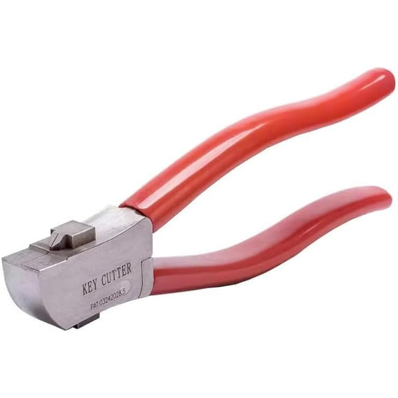 Hand Key Cutter, Flat Key Cutting Pliers for Quick Rebuild Flat Keys to Vehicles Doors, 0.5mm to 0.6mm