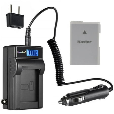Kastar 1-Pack EN-EL14a Battery and LCD AC Charger Compatible with Nikon EN-EL14 EN-EL14a EN-EL14b Battery Nikon MH-24 MH-24a Charger Nikon D5200 DSLR Camera D5300 DSLR Camera D5500 DSLR Camera