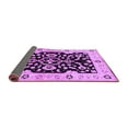 thumbnail image 2 of Ahgly Company Indoor Rectangle Oriental Purple Traditional Area Rugs, 2' x 4', 2 of 4