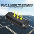 thumbnail image 3 of Solar Powered LED Car Alarm Light | Anti-Theft Safety Warning Dash Light for Vehicles, Flashing Security System Indicator with Built-in Light Sensor, Easy Install, 3 of 8