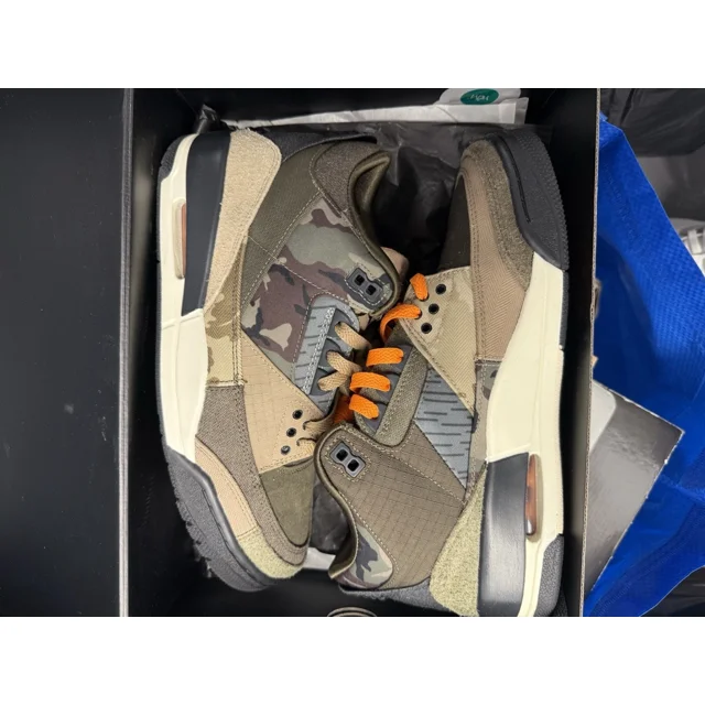 Ni - ke Men’s Air Jordan Retro 3 “patchwork” Size 9