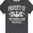 thumbnail image 3 of Star Wars - Property Of Rebellion - Toddler And Youth Short Sleeve Tee, 3 of 5