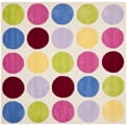 thumbnail image 2 of SAFAVIEH Kids SFK386A Handmade Ivory / Multi Rug, 2 of 7