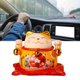 thumbnail image 4 of Lucky Cat Coin Bank 4.5in Exquisite Cute Bring Luck Good Wish Ceramic Fortune Cat Saving Pot Desk Decoration Yellow, 4 of 4