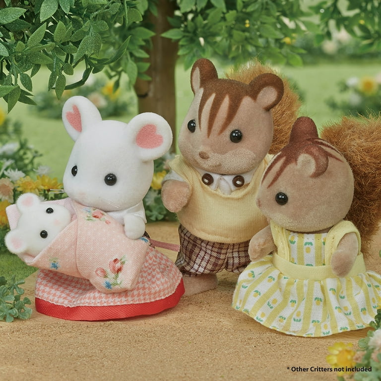 Sylvanian Families Dolls Snow Leopard Family
