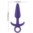 thumbnail image 3 of Inya Prince Silicone Anal Plug, Small, Purple, 3 of 3