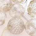 thumbnail image 3 of Inteprter Bolas de Navidad, grandes adornos navideños, árboles bohemios fáciles de adaptar, fiestas, suministros para fiestas de bodas. Kits de decoración para fiestas blanco 24.5*24.5*8cm, 3 of 6