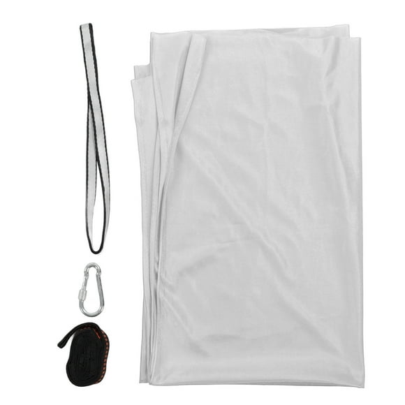 Children Swing Hammock, Polyester Stable Kids Hammock Relaxation Resistance To Tear For Outdoor Silver Gray