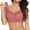 Hot Pink, variant on fheaev Seamless Mesh Lace Bras for Women No Underwire Wireless Bras with Support And Lift Full Coverage Deep V Bralettes Everyday Bra