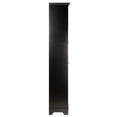 thumbnail image 4 of Winsome Wood Alps Tall Cabinet with Glass Door, Black Finish, 4 of 11