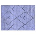 thumbnail image 1 of Ahgly Company Indoor Rectangle Abstract Blue Modern Area Rugs, 4' x 6', 1 of 4