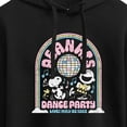 thumbnail image 3 of Peanuts - Peanuts Dance Party - Juniors Cropped Pullover Hoodie, 3 of 6