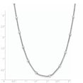 thumbnail image 2 of 925 Sterling Silver Polished Necklace 16 Inch, 2 of 2