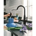 thumbnail image 3 of Moen Haelyn Single-Handle Pull-Down Sprayer Kitchen Faucet with Reflex and Power Boost in Matte Black, 3 of 11