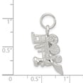 thumbnail image 2 of 925 Sterling Silver Train Necklace Pendant Charm Travel Transportation, 2 of 6