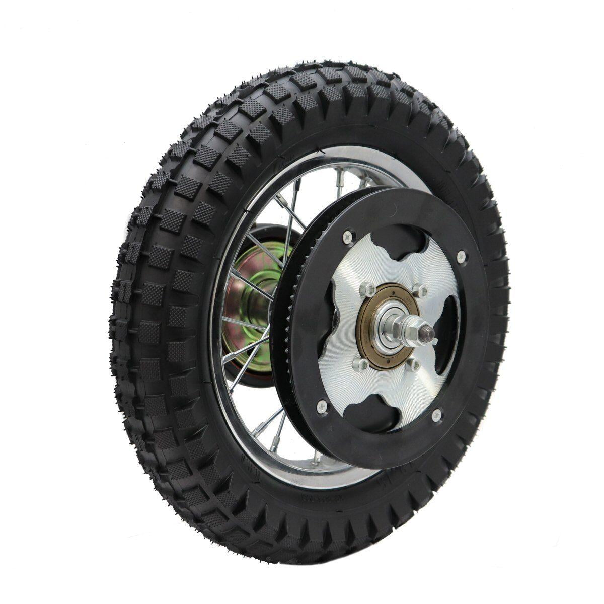 Replacement Rear Wheel Assembly for the Razor MX500 & MX650 Dirt Rocket. 