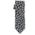 thumbnail image 1 of bar III Corbata autoatada floral para hombre, negro, talla única, 1 of 1