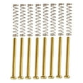 thumbnail image 3 of Tornillos Y Resortes de Recolección de Guitarra de Bobina 16 Piezas CUTICAT Tornillos para pastilla Humbucker de guitarra, 3 of 8