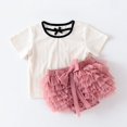 thumbnail image 5 of Xiaowennn Children's Tutu Dress Summer Girls' Pommel Dress Solid Color Cover Skirt Toddler Girl Long Sleeve Set, 5 of 5