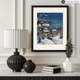 thumbnail image 6 of Poster Master Christmas Poster - Snowy Street Print - Holiday Art - Christmas Town Art - Winter Art - Gift for Men & Women - Great Decor for Living Room, Bedroom or Office, 24x32 Unframed Wall Art, 6 of 6