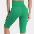 thumbnail image 4 of Summer Savings Clearance! Edvintorg Streetwear High Waist Shorts Women'S Fitness Sport Leggings Yoga Workout Casual Athletic Cycling Clothing Female Gym Shorts Army Green L, 4 of 7